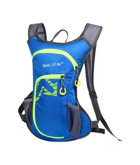MOCHILA OUTDOOR TREKKING + BOLSA DE AGUA COLOR AZUL - 2