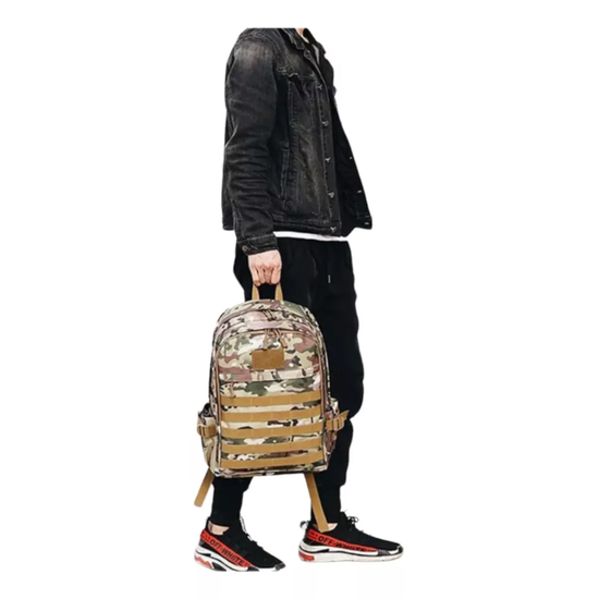 MOCHILA 35L IMPERMEABLE CON ENTRADA USB MULTICOLOR - 2