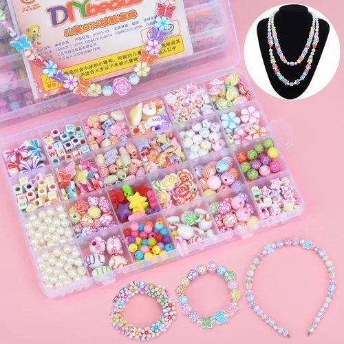 550 PCS CUENTAS PARA FABRICACIÓN DE JOYAS, PULSERA Y COLLAR REGALO - 3