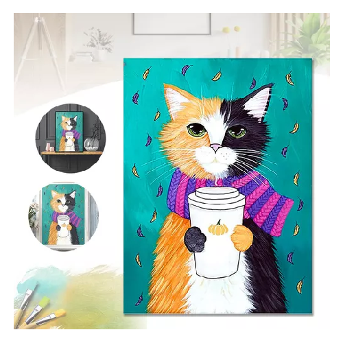 KITS DE PINTURA DIAMANTE 5D, TALADRO COMPLETO, 30X40 CM - 1