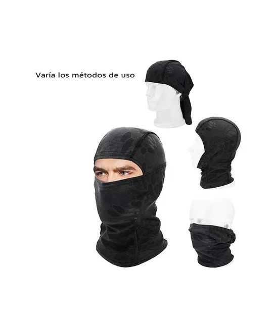 PASAMONTAÑAS MILITAR BALACLAVA PARA TÁCTICO MILITAR Y POLICÍA - 4