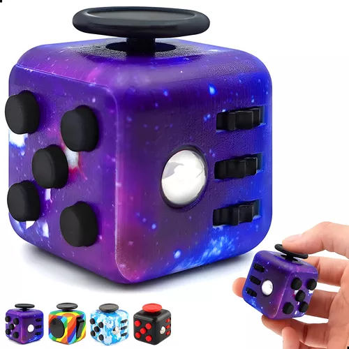 FIDGET CUBE ANTIESTRÉS CON 6 FUNCIONES JUGUETE PARA ALIVIAR EL ESTRÉS - 1