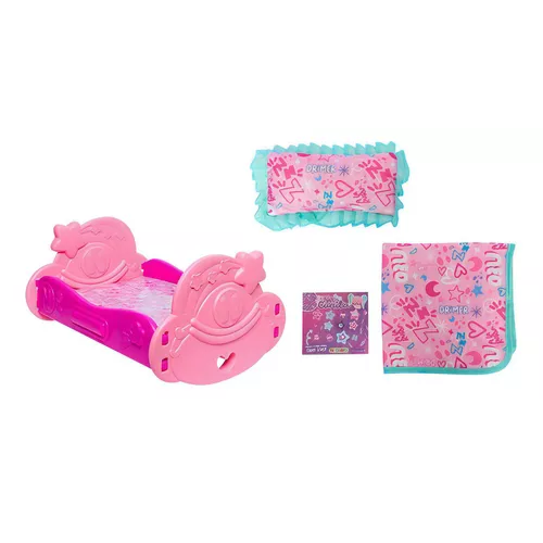 KSI MERITOS NEO: ACCESORIO CUNA CASIMERITOS MUÑECOS JUGUETE ROSADO - 5