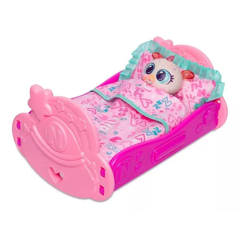 KSI MERITOS NEO: ACCESORIO CUNA CASIMERITOS MUÑECOS JUGUETE ROSADO - 6