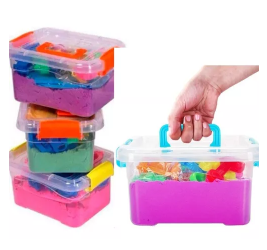 ARENA MÁGICA PACK X 3 DIDÁCTICA NO TÓXICA MULTICOLOR - 3
