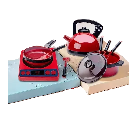 61 JUGUETES DE COCINA PARA NIÑOS, UTENSILIOS, COCINA Y ALIMENTOS MULTICOLOR - 1