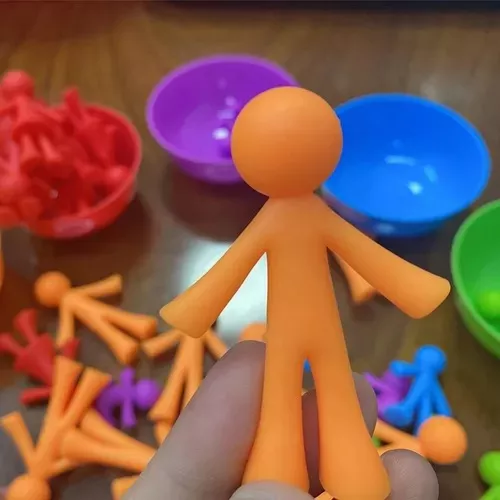 JUEGO DIDÁCTICO PARA NIÑOS, JUGUETE EDUCATIVO, APRENDER COLORES - 5