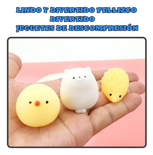 PACK DE 50 SQUEEZE TOY, FIDGET TOY, JUGUETES ESPONJOSOS DE MOCHI - 2