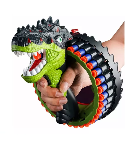 JUGUETE LANZADOR DE DARDOS DINOSAURIO PARA NIÑOS - 1