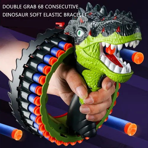 JUGUETE LANZADOR DE DARDOS DINOSAURIO PARA NIÑOS - 4
