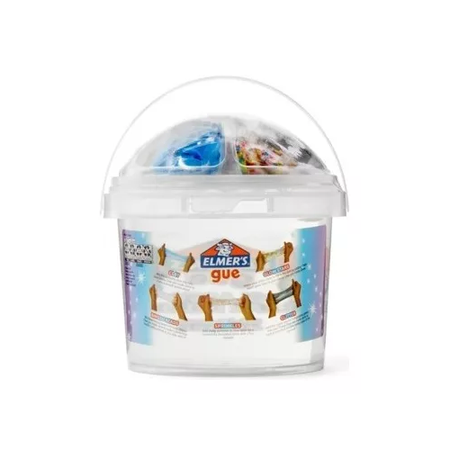 KIT DE SLIME LISTO PARA USAR ELMER'S BALDE 1.41 L CON 5 TOPPINGS - 2