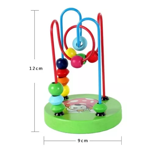 PACK DE 10 JUGUETES DIDÁCTICOS DE MADERA PARA NIÑOS, MONTESSORI - 4