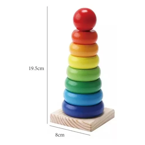 PACK DE 10 JUGUETES DIDÁCTICOS DE MADERA PARA NIÑOS, MONTESSORI - 5