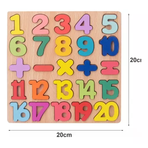 PACK DE 10 JUGUETES DIDÁCTICOS DE MADERA PARA NIÑOS, MONTESSORI - 8