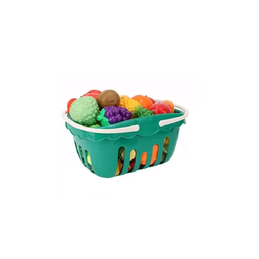JUGUETE DE CORTE DE COCINA DE FRUTAS Y VERDURAS 51 PIEZAS MULTICOLOR - 1