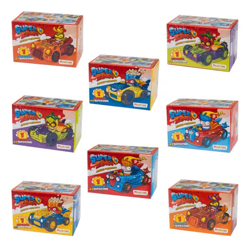 SUPER ZINGS SUPERCAR COLECCIONABLES RIVALS OF KABOOM EN COLOR ROJO - 3