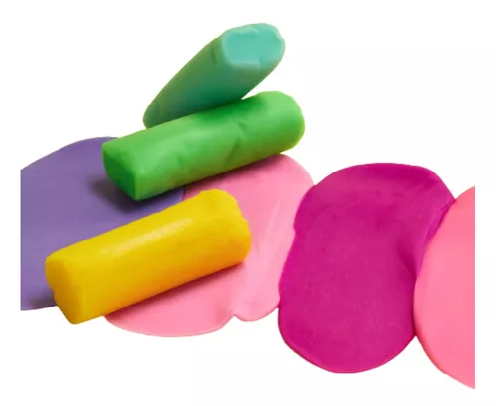 MASAS MOLDEABLES PLASTICINA CON MALETA JUEGO PARA NIÑOS - 1
