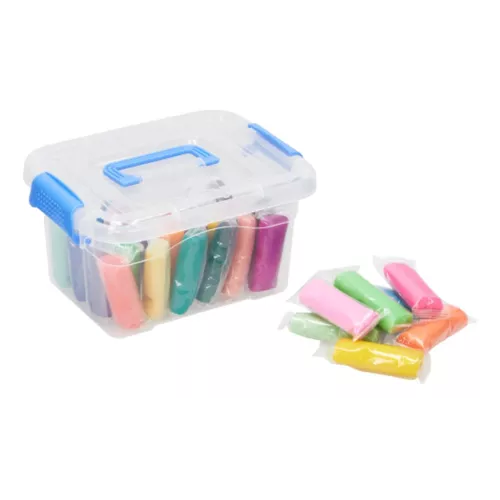 MASAS MOLDEABLES PLASTICINA CON MALETA JUEGO PARA NIÑOS - 3