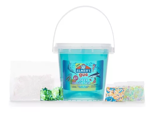 KIT SLIME GUE DEEP SEA DELUXE ELMER'S BALDE 709 ML - 4