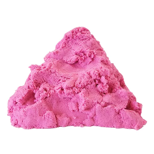 ARENA MÁGICA COLORES 450 G CON 5 MOLDES ADETEC COLOR ROSADO - 2