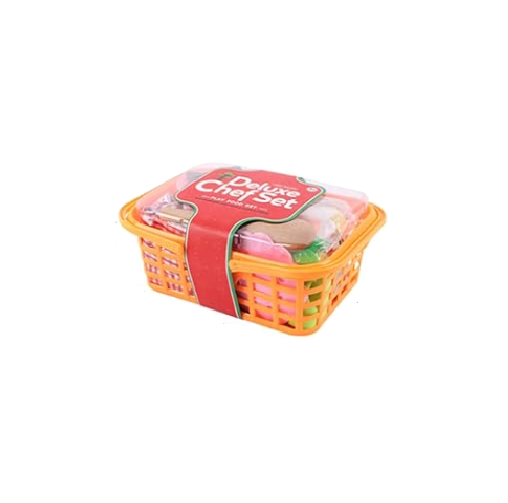 COCINA DE JUGUETES 42 PIEZAS SET KITS Y COMIDAS MULTICOLOR - 2