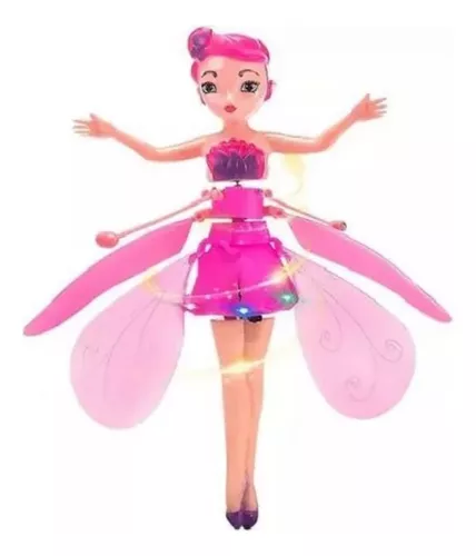 MUÑECA MÁGICA, HADA VOLADORA, RECARGABLE, CON SENSOR TIKTOK - 1