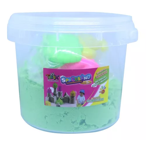 PACK DE 2 ARENA MÁGICA KINÉTICA DIDÁCTICO PARA NIÑOS + MOLDES - 5