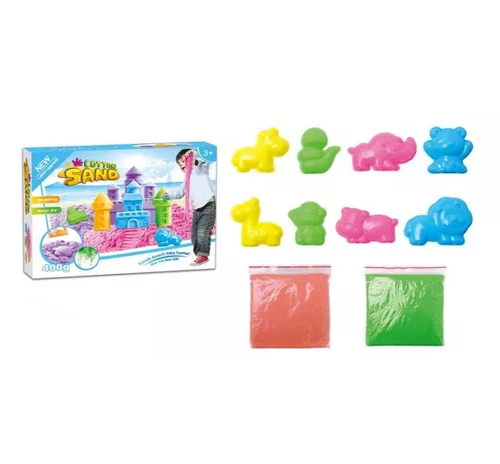 SET DE ARENA MÁGICA COMPLETO + ARENERO 500 G + ACCESORIOS - 3