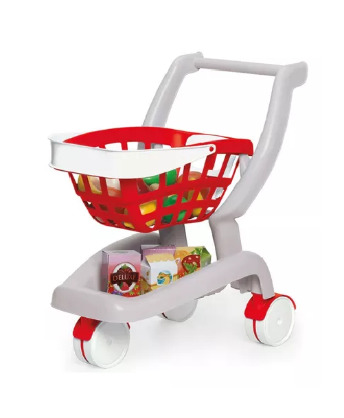 JUGUETE CARRITO DE COMPRAS FRUTAS SUPER MARKET NIÑOS MULTICOLOR - 1