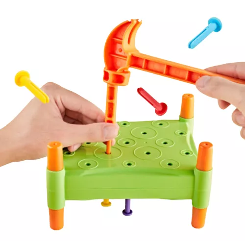 MESA PARA MARTILLAR, JUGUETE EDUCATIVO DIDÁCTICO - 2