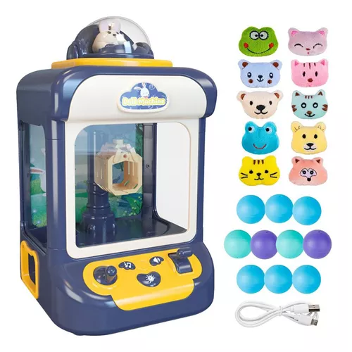 MÁQUINA EXPENDEDORA DE PELUCHES, MINI MÁQUINA ATRAPA PELUCHES - 1