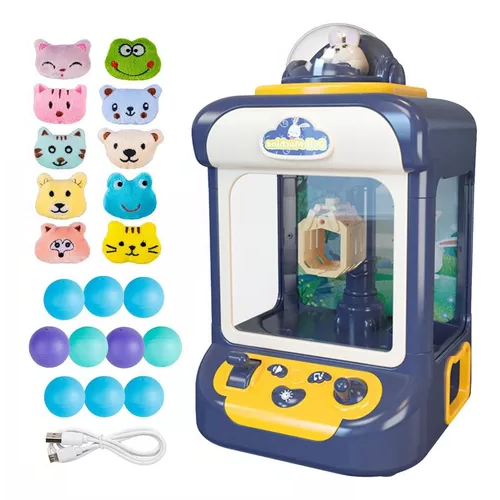 MÁQUINA EXPENDEDORA DE PELUCHES, MINI MÁQUINA ATRAPA PELUCHES - 2