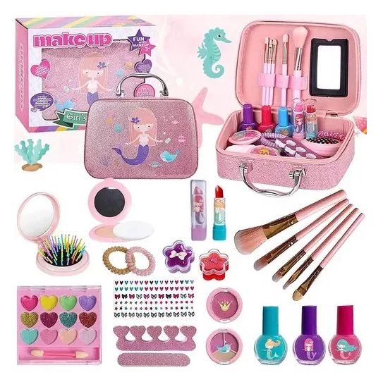 MAQUILLAJE LAVABLES NO TÓXICOS PARA NIÑAS - 1