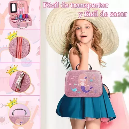 MAQUILLAJE LAVABLES NO TÓXICOS PARA NIÑAS - 4