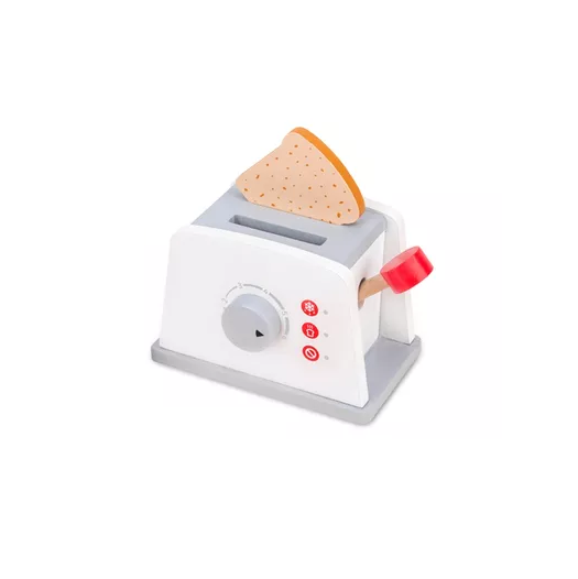 JUGUETE TOSTADORA DE MADERA PARA NIÑOS 9 PIEZAS - 1