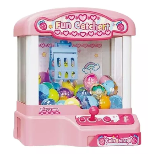 MINI MÁQUINA SACA PELUCHES Y JUGUETES PARA NIÑOS, GARRA - 1