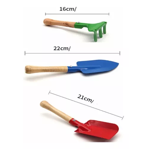 SET DE JARDINERÍA INFANTIL: HERRAMIENTAS DIDÁCTICAS MULTICOLOR - 2