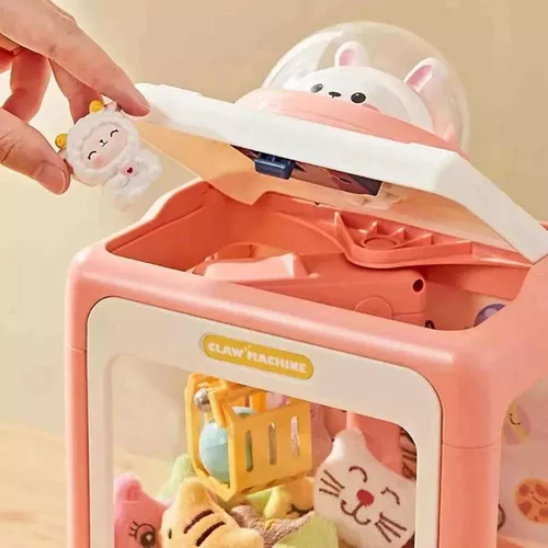 NUEVA MINI MÁQUINA GARRA ATRAPA PELUCHES, JUGUETE PARA NIÑOS - 4