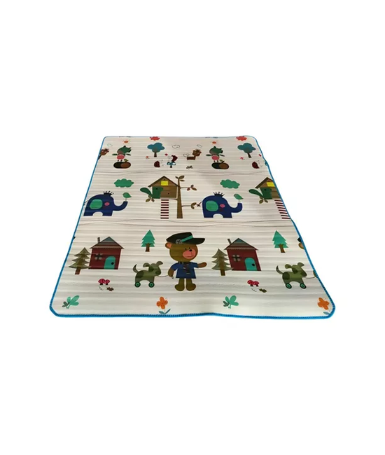 CORRAL Y GIMNASIO PARA NIÑOS CON ALFOMBRA Y JUEGOS, ASTRO, GRIS - 2