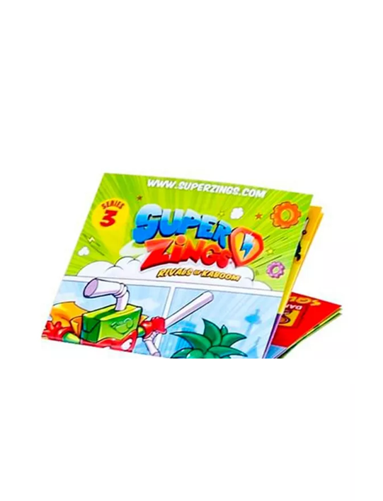 SUPERZINGS PACK CAJA FIGURAS COLECCIONABLES SERIE VERDE - 2