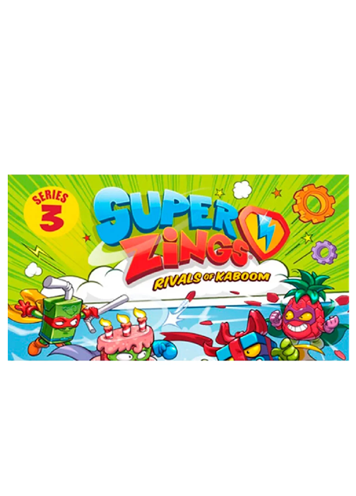 SUPERZINGS PACK CAJA FIGURAS COLECCIONABLES SERIE VERDE - 3
