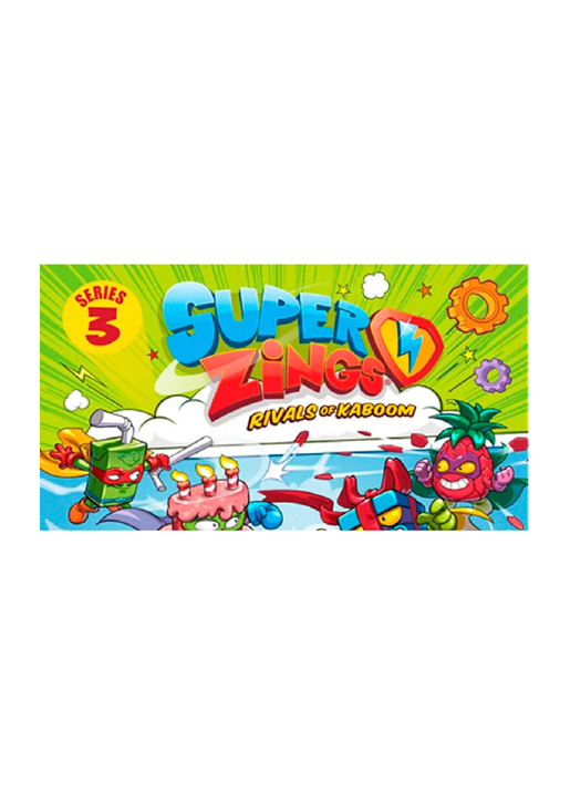 SUPERZINGS PACK CAJA FIGURAS COLECCIONABLES SERIE VERDE - 4