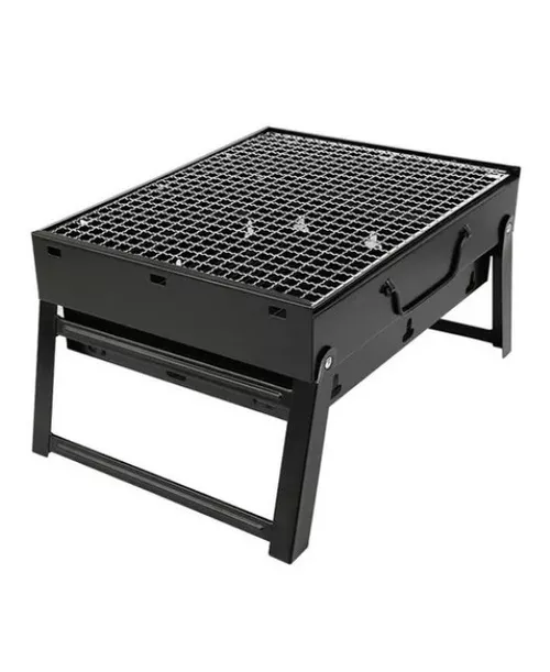 PARRILLA PORTÁTIL DE CARBÓN MINI PARA ASADOS Y QUINCHOS - 1