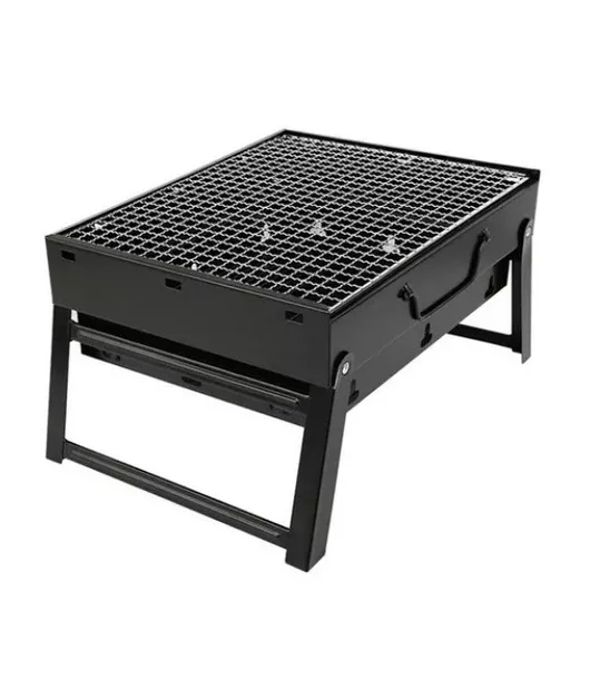 MINI PARRILLERA PLEGABLE DE CARBÓN PORTÁTIL - 1