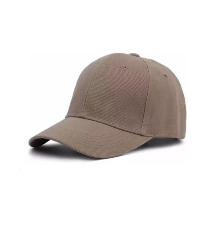 GORRO JOCKEY BÁSICO UNISEX BEIGE - 1