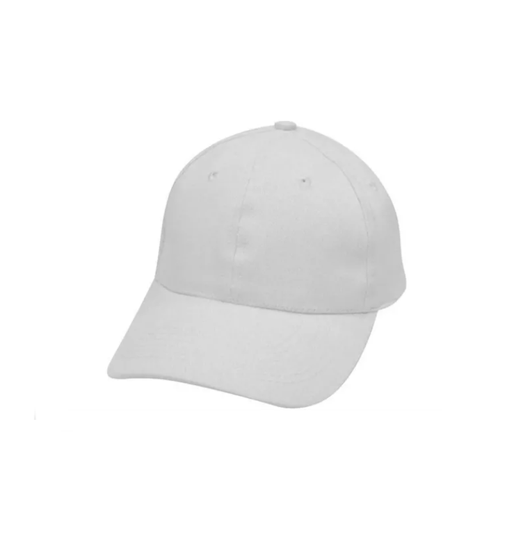 GORRO JOCKEY BÁSICO UNISEX EN COLOR BLANCO - 2