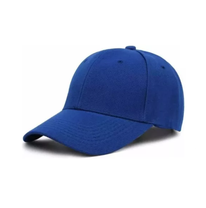 GORRO JOCKEY BÁSICO UNISEX AZUL REY - 1