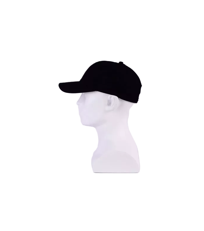 GORRO JOCKEY BÁSICO UNISEX EN COLOR NEGRO - 3