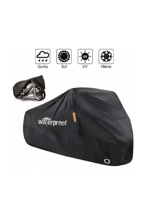 COBERTOR FUNDA CUBRE BICICLETA IMPERMEABLE PROTECTOR 110X200 - 2