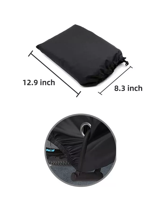 CARPA COBERTOR FUNDA PARA BICICLETA IMPERMEABLE 110X200 CM - 4